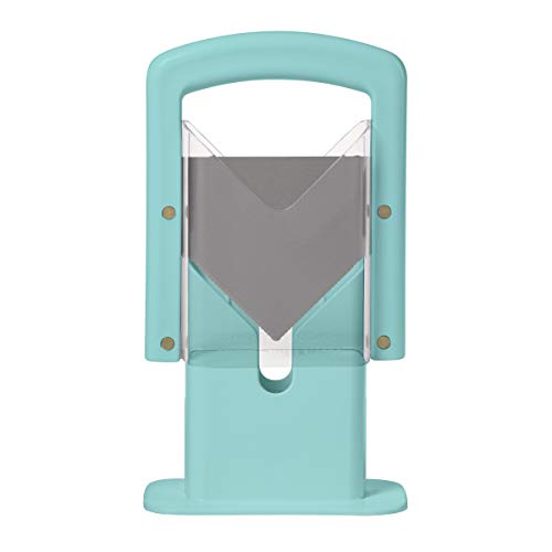 Hoan 5248969 Bagel Guillotine Universalhobel, Kunststoff Edelstahl, Aqua Sky von Hoan