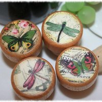 Libelle Weinverschlüsse Schmetterling Hochzeit Brautjungfer Weinverschluss Handgemachter Verschluss Korken Weingeschenk Korkenzieher von HobKnobin