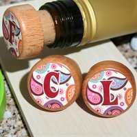 Weinverschlüsse Korken Weinstopper Hochzeit Beschriftet Geschenk Danke Gefälligkeiten Weingeschenk Mitbringsel Personalisiertes Unter 10 Jahren von HobKnobin