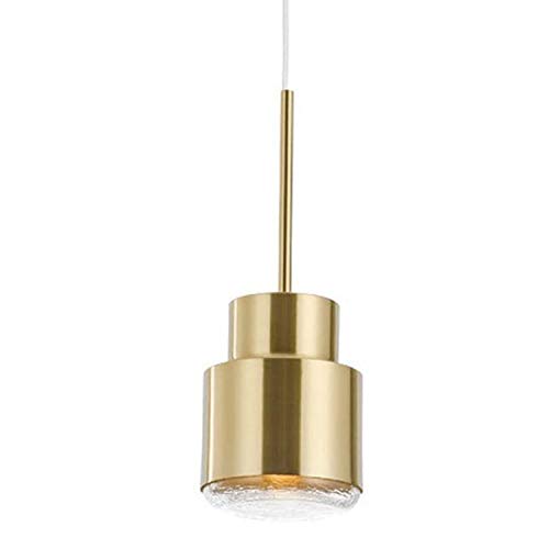 Hobaca® D13cm H36cm E27 Gold Glas Nordic Modern Pendelleuchte Hängende Esslampe Kücheninsel Beleuchtung Designer Lampe von Hobaca
