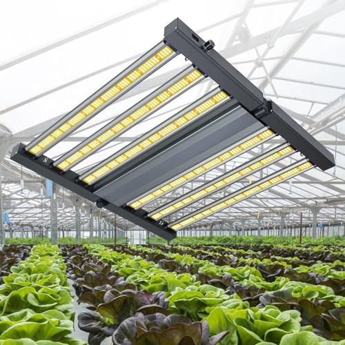Hobaca 48W LED Pflanzenlampe,E27 240 LEDs Vollspektrum Pflanzenlicht, Achstumslampe ähnlich dem Sonnenlichts für Zimmerpflanzen,Gewächshaus,Hydroponische Pflanzen und Gemüse (480W-1872LEDS) von Hobaca