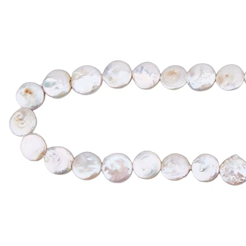 Hobbspring 1 Strang Barockperlen Flach Rund Natürliche Süßwasserperlen Stränge Stanzungen 0.7mm Keshi Perlen Für Die Herstellung von Halsketten Armbändern Und Schmuck Hobbspring 1 Strang Barockperlen Flach Rund Natürliche Süßwasserperlen Stränge Stanzungen 0.7mm Keshi Perlen Für Die Herstellung von Halsketten Armbändern Und Schmuck von Hobbspring