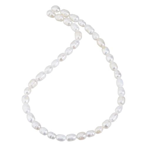 Hobbspring 1 Strang Natürliche Süßwasserperlen 55-57 Stück Barocke Zuchtperlen Unregelmäßige Kleine Perlen Lose Perlen Für Schmuck Halsketten Armbänder Basteln Hobbspring 1 Strang Natürliche Süßwasserperlen 55-57 Stück Barocke Zuchtperlen Unregelmäßige Kleine Perlen Lose Perlen Für Schmuck Halsketten Armbänder Basteln von Hobbspring