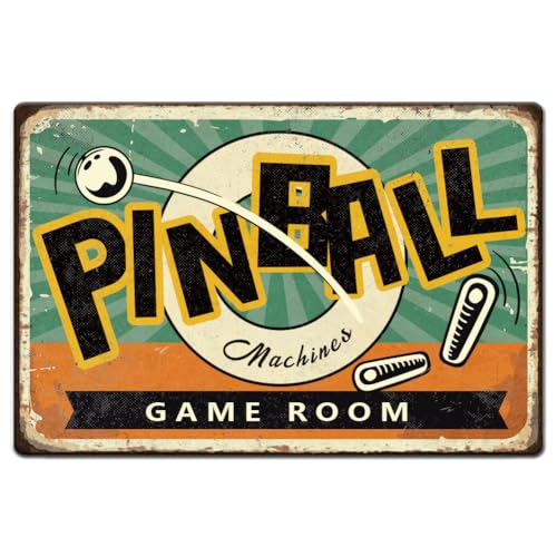 Hobbspring 1 Stück Vintage Metallblechschild 20x30cm Retro Eisen Flipperschild Rostoptik Flipperspielzimmer Blechposter Für Zuhause Spielzimmer Männerhöhle Cafés Bars Kneipen Geschäfte Wanddekoration Hobbspring 1 Stück Vintage Metallblechschild 20x30cm Retro Eisen Flipperschild Rostoptik Flipperspielzimmer Blechposter Für Zuhause Spielzimmer Männerhöhle Cafés Bars Kneipen Geschäfte Wanddekoration von Hobbspring