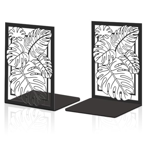 Hobbspring 2 Stück Tropische Breitblatt Dekorative Metall Buchstützen Monstera Buchenden für Schwere Bücher Robuste Bücherregalhalter Größere Buchstützen Verwendet auf dem Schreibtisch für Büro Schule Hobbspring 2 Stück Tropische Breitblatt Dekorative Metall Buchstützen Monstera Buchenden für Schwere Bücher Robuste Bücherregalhalter Größere Buchstützen Verwendet auf dem Schreibtisch für Büro Schule von Hobbspring