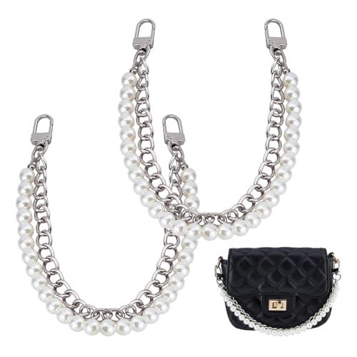 Hobbspring 3 Stück Kunstperlen Geldbörsenkette 32.1cm Geldbörsen Verlängerungskette Kurze Perlen Handtaschenkette Ersatz Geldbörsengurt Mit Platinverschluss Für Clutches Schulranzen Geldbörsen Hobbspring 3 Stück Kunstperlen Geldbörsenkette 32.1cm Geldbörsen Verlängerungskette Kurze Perlen Handtaschenkette Ersatz Geldbörsengurt Mit Platinverschluss Für Clutches Schulranzen Geldbörsen von Hobbspring