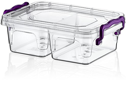 Hobby Life 0,5 Liter 10 Kunststoff, rechteckig, unterteilt Mehrzweck Set von Hobby Life