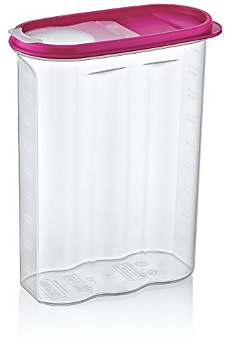 Hobby Life Kunststoff 2-teilig 2,4 Liter Aufbewahrungsbox für Müsli/trockene Lebensmittel Nr. 4: von Hobby Life