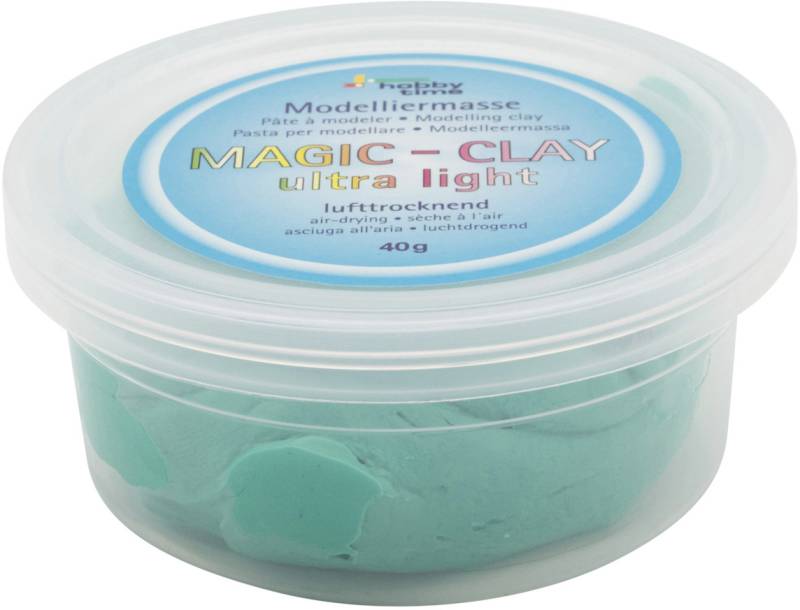 Hobby Time Modelliermasse Magic-Clay ultra light türkis 40 g von Hobby Time
