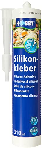 Hobby 11940 Silikonkleber, Kartusche, 310 ml, transparent von Hobby