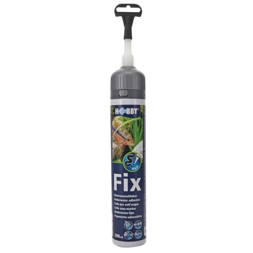 Hobby 11965 Fix Unterwasserkleber, 200 ml, Kartusche, schwarz, von Hobby