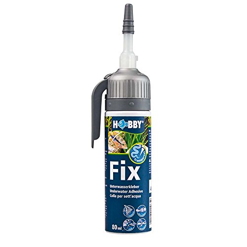 Hobby 11968 Fix Unterwasserkleber, Kartusche, 80 ml, transparent, von Hobby