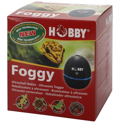 Hobby 37246 Foggy, Ultraschall-Nebler für Terrarien, 1 Stück (1er Pack) von Hobby