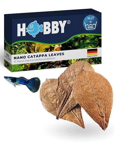 Hobby 51100 Nano Catappa Leaves, 12 Stück von Hobby