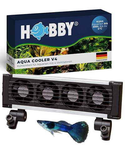 HOBBY Aquaristik Aqua Cooler V4 I Kühleinheit für Aquarien bis 300L I leise Aquarienkühlung mit 4 Ventilatoren I effektive Temperaturkontrolle I geeignet für Süßwasser- und Meerwasseraquarien HOBBY Aquaristik Aqua Cooler V4 I Kühleinheit für Aquarien bis 300L I leise Aquarienkühlung mit 4 Ventilatoren I effektive Temperaturkontrolle I geeignet für Süßwasser- und Meerwasseraquarien von Hobby