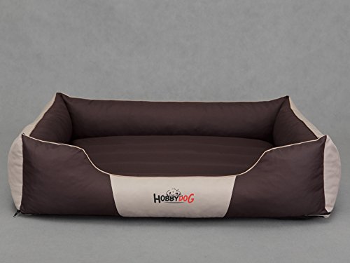 Hobbydog Cordura Comfort Dog Bed Dog Sofa Pet Bed Various Sizes and Colours, L - 65x50x20 von Hobbydog