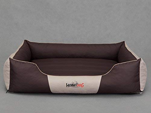 Hobbydog Cordura Comfort Dog Bed Dog Sofa Pet Bed Various Sizes and Colours, XL - 85x65x24 von Hobbydog
