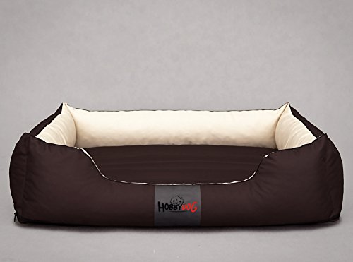 Hobbydog Cordura Comfort Dog Bed Dog Sofa Pet Bed Various Sizes and Colours, L - 65x50x20 von Hobbydog