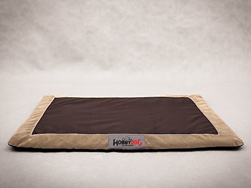 Hobbydog Dog Bed Various Sizes and Colours, M - 70cm x 50cm x 3cm von Hobbydog