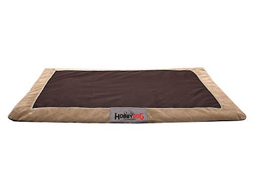 Hobbydog Dog Bed Various Sizes and Colours, XL - 110cm x 90cm x 3cm von Hobbydog
