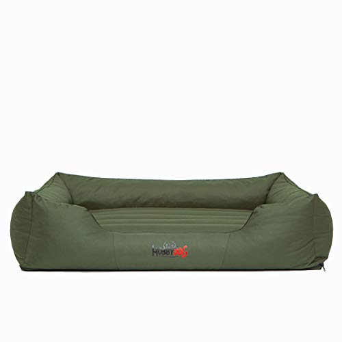 HobbyDog Hundebett Hundekorb Hundesofa für Haustier Grosse Hunde Waschbar - Comfort XL - Grün von Hobbydog