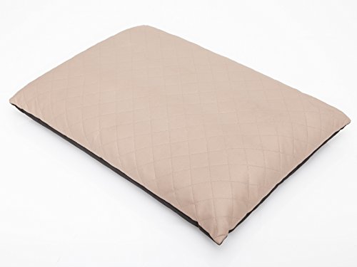 Hobbydog L MELBEK6 Hundematratze Elite Größe L - 54 X 37 cm Beige Codura Bett Matratze Schlafplatz Hundebett Hundematratze Hundekissen Kissen, L, Beige, 800 g von Hobbydog