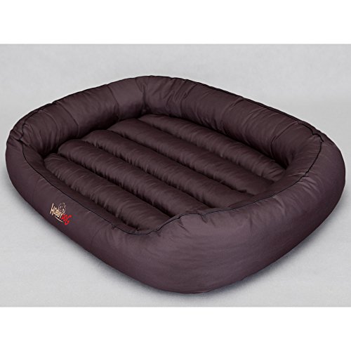 Hobbydog L OWABRA5 Oval Owabra5 L Hundematratze (3 Verschiedene Größen) (L (65 X 60 cm)), L, Brown, 2.2999999999999998 kg von Hobbydog