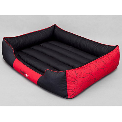 Hobbydog L PRECZP5 Preczp5 L Prestige Hundebett Matratze Hundematratze Hundekissen Hundematte Schlafplatz (3 Verschiedene Größen) (L (65 X 50 cm)), L, Black, 1.8 kg von Hobbydog