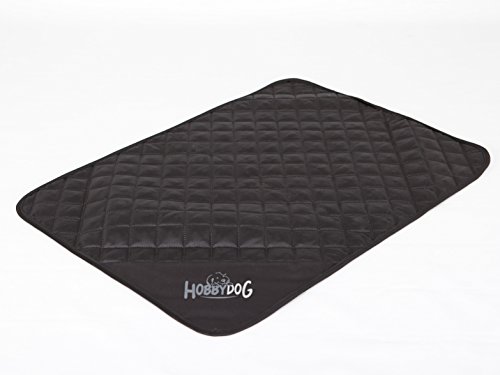 Hobbydog L SLICZA1 Dog Slim Mat L 90X70 cm Black, L, Black, 200 g von Hobbydog