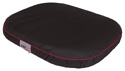 Hobbydog MMOWCZA4 Ovalmatratze Hundebett Hundesofa Hundekorb Tierbett Codurastoff, M, 70 cm x 50 cm, schwarz von Hobbydog