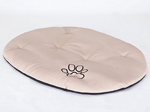 Hobbydog R9 PODJAB1 Kissen, Größe 9, 87X62cm, Aushaltbares Codurastoff, Waschbar Bei 30 ° C, Beständigkeit Gegen Kratzer, Eu-Produkt, XXL, Beige, 600 g von Hobbydog