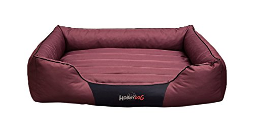 Hobbydog CORBOR11 Hundebett Hundesofa Hundekorb Tierbett Comfort, XL, 82 x 62 cm, kastanienbraun von Hobbydog