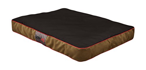 Hobbydog MMATFZC4 Hundematratze Hundebett Hundesofa Hundekorb flok, M, 70 m x 50 x 12 cm, schwarz von Hobbydog