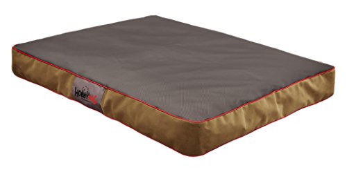 Hobbydog MMATFZG5 Hundematratze Hundebett Hundesofa Hundekorb flok, M, 70 m x 50 cm x 12 cm, grau von Hobbydog