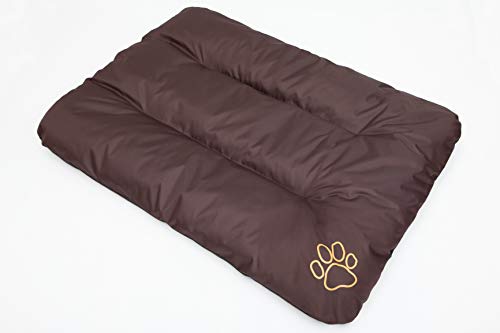 Hobbydog R1 ECOBRA7 Hundebett ECO Schlafplatz Ruheplatz Hundematratze Hundekissen, 90 x 60 cm, L, braun von Hobbydog