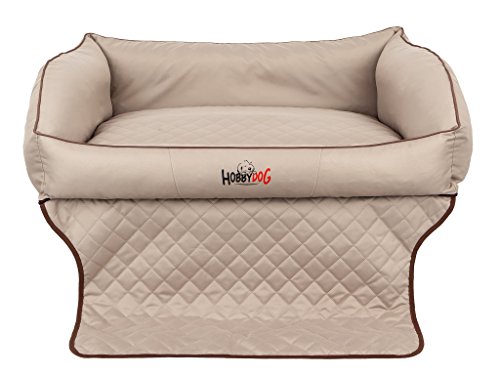 Hobbydog R3 ROTBEZ5 Royal Trunk Das Lager/Bett, Die Couch für einen Hund Zum Kofferraum, 110 x 90 cm, XL von Hobbydog