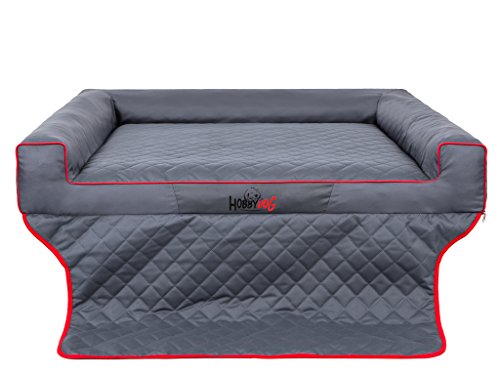 Hobbydog R3 VITGRA3 Viki Trunk Das Lager/Bett, Die Couch für einen Hund Zum Kofferraum, 110 x 90 cm, XL von Hobbydog