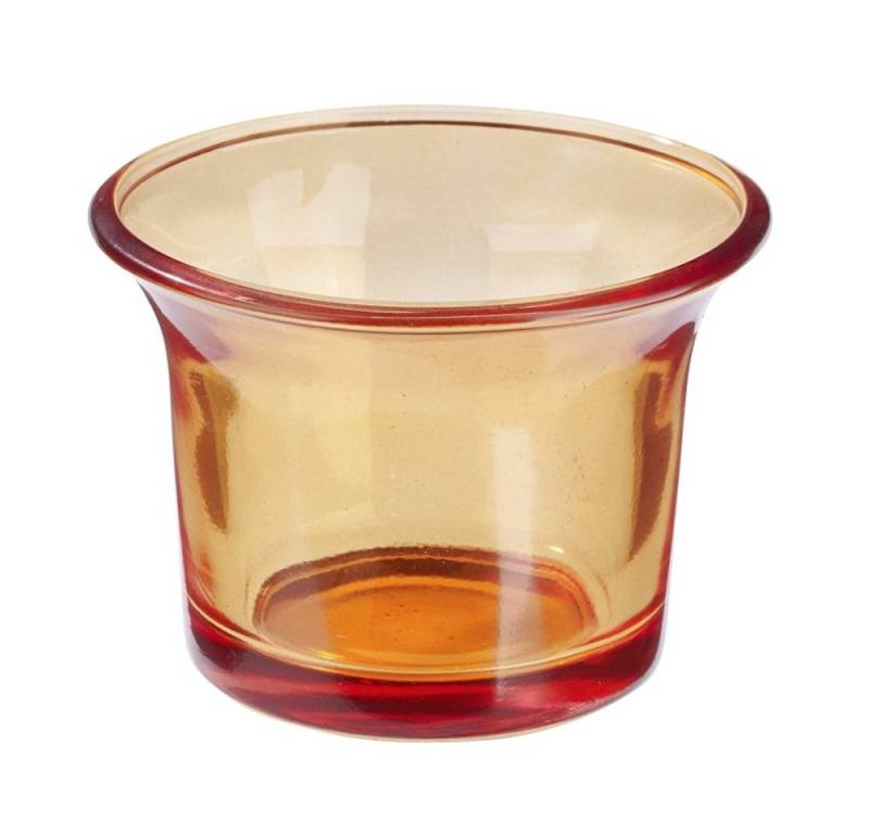 HobbyFun Kugelkerze Teelichtglas gebogen 6,5 x 4,5 cm 1 Stck. von HobbyFun