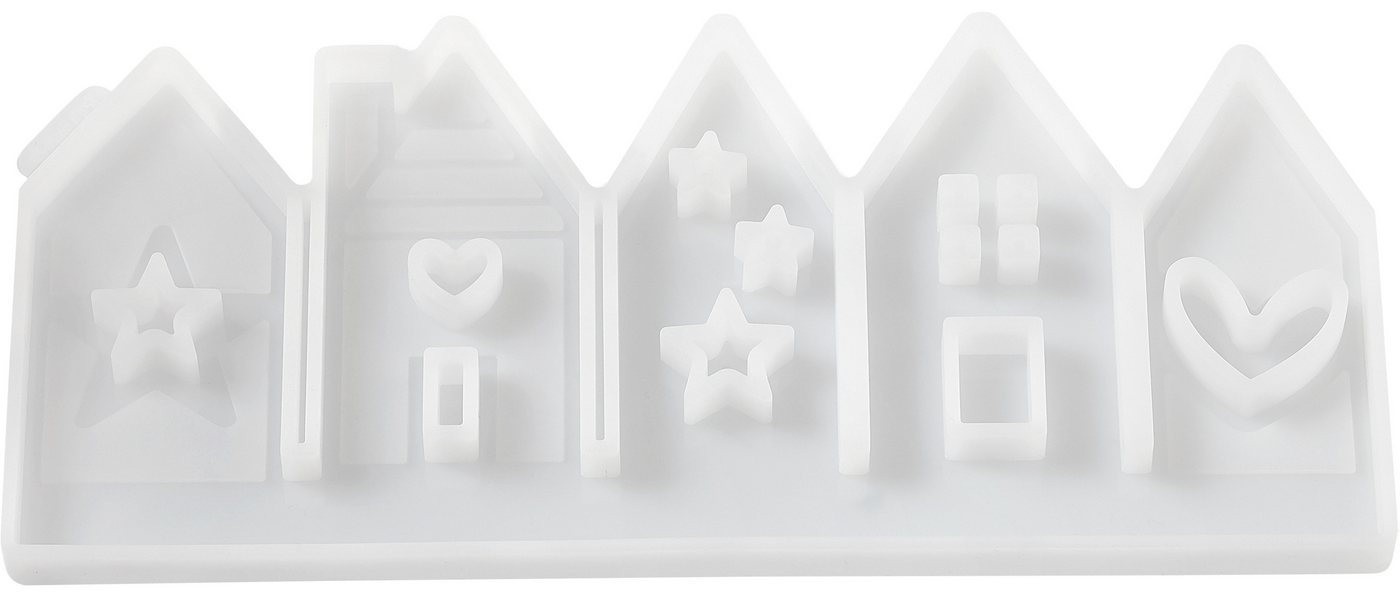 HobbyFun Modellierwerkzeug Häuserreihe, 5-fach HobbyFun Modellierwerkzeug Häuserreihe, 5-fach von HobbyFun