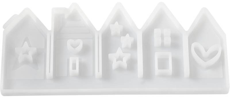 HobbyFun Modellierwerkzeug Häuserreihe, 5-fach HobbyFun Modellierwerkzeug Häuserreihe, 5-fach von HobbyFun