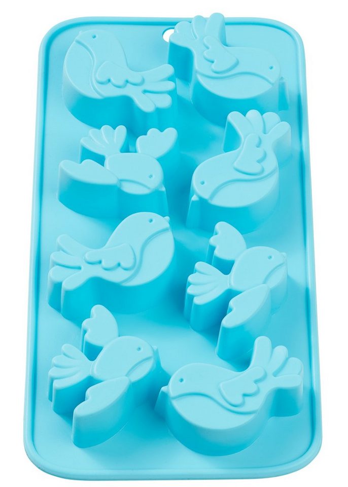 HobbyFun Modellierwerkzeug Silikon Gießform Vögel, 20,5 cm x 10,5 cm Füllmenge 150 ml von HobbyFun