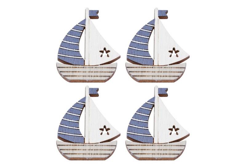 HobbyFun Streudeko Segelboot Juist, 4 Stück von HobbyFun