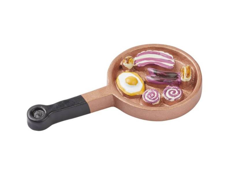 HobbyFun Wichtel Miniatur Bratpfanne - Wichtel- und Puppenstube von HobbyFun