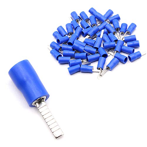 10x Flachstiftstecker männlich in blau 1,5-2,5 mm² Steckbreite 2,3 x 10 mm teilisoliert PVC Steckverbinder Kabelsteckschuhe Kabelschuhe Verbinder aus Messing verzinnt 10x Flachstiftstecker männlich in blau 1,5-2,5 mm² Steckbreite 2,3 x 10 mm teilisoliert PVC Steckverbinder Kabelsteckschuhe Kabelschuhe Verbinder aus Messing verzinnt von HobbyPower24