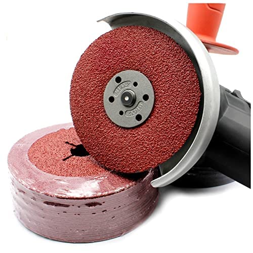 50x Pack Fiberscheiben 125mm Körnung 120 Schleifpapier Schleifblatt für Winkelschleifer 50x Pack Fiberscheiben 125mm Körnung 120 Schleifpapier Schleifblatt für Winkelschleifer von HobbyPower24