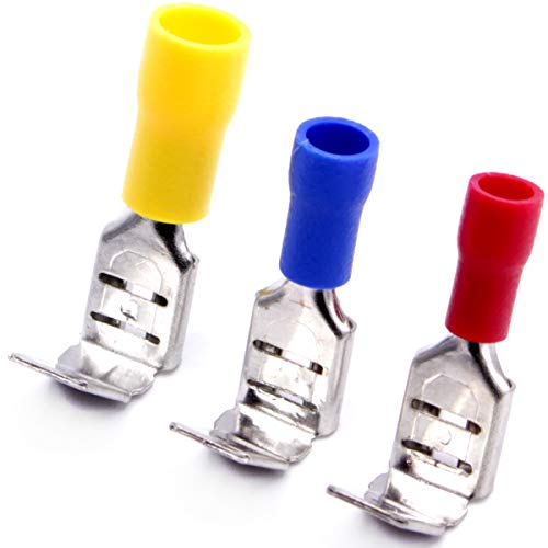 Abzweigverbinder 10 Stück, GELB 4-6mm² Steckbreite 6,3mm Flachsteckhülsen mit Abzweigung Kabelschuhe doppelt Flachsteckhülsenverteiler Abzweigverbinder 10 Stück, GELB 4-6mm² Steckbreite 6,3mm Flachsteckhülsen mit Abzweigung Kabelschuhe doppelt Flachsteckhülsenverteiler von HobbyPower24