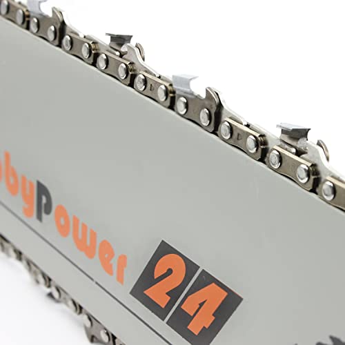 Sägekette Schnittlänge 30cm 44TG 3/8 LP 1,1mm kompatibel mit Stihl MS170 MS171 MS192 181 Dolmar Halbmeißel von HobbyPower24