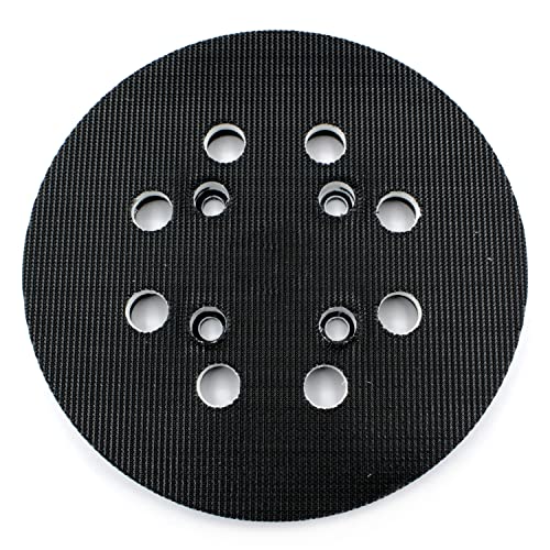 Schleifteller Stützteller für Bosch (Ø 125 mm, mittelhart, mit Klettsystem, Zubehör für Exzenterschleifer PEX 300/400 AE / 4000 AE/AdvancedOrbit 18 von HobbyPower24