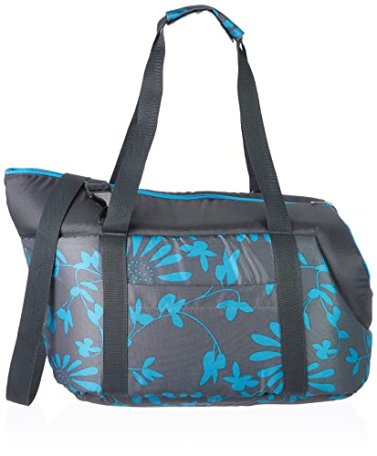 DOGGY Hobbydog TORGWK8 Hundetasche Tragetasche Katzentasche mit Blumen, Größe 32 x 30 x 50 cm, grau DOGGY Hobbydog TORGWK8 Hundetasche Tragetasche Katzentasche mit Blumen, Größe 32 x 30 x 50 cm, grau von Hobbydog