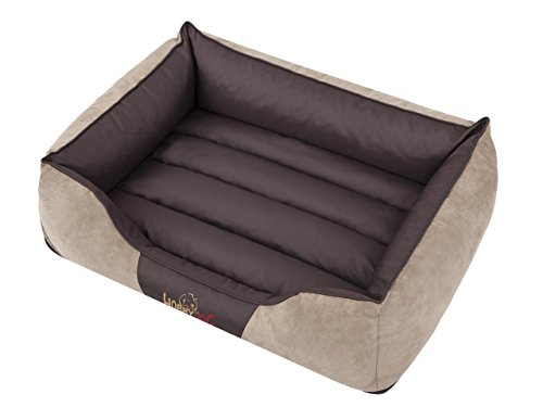 Hobbydog XL NICBEZ2 Hundebett Nice Größe XL - 85 X 65 cm Beige Bett Betten Hundematte M, XL, Beige, 3.2 kg von Hobbydog